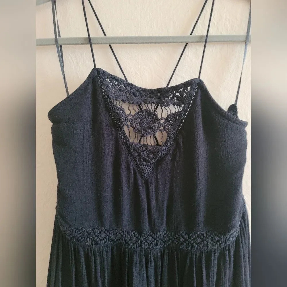 Amuse Society Linnea Black Lace Dress, Size Small - Picture 7 of 9